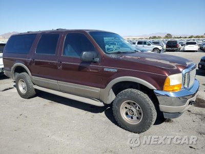 Czwarte zdjęcie samochodu z boku: 2000 FORD EXCURSION LIMITED VIN:1FMSU43F8YED96242 - miniatura