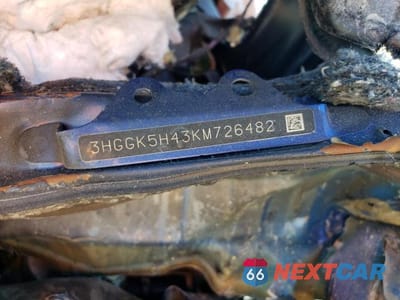Zdjęcie 12 z 12 samochodu: 2019 HONDA FIT LX VIN:3HGGK5H43KM726482 - miniatura