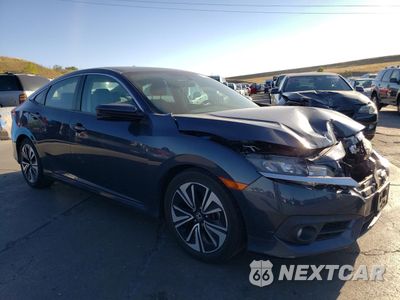 Czwarte zdjęcie samochodu z boku: 2017 HONDA CIVIC EX VIN:19XFC1F31HE200557 - miniatura