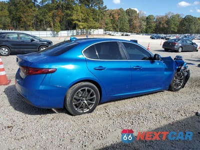 Trzecie zdjęcie samochodu z tyłu: 2020 ALFA ROMEO GIULIA VIN:ZARFAMANXL7630974 - miniatura