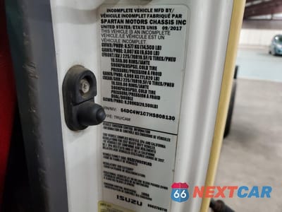 Zdjęcie 12 z 12 samochodu: 2017 ISUZU NPR HD VIN:54DC4W1C7HS808130 - miniatura