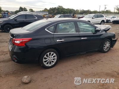 Trzecie zdjęcie samochodu z tyłu: 2019 NISSAN SENTRA S VIN:3N1AB7AP1KY377113 - miniatura