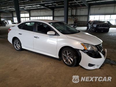 Czwarte zdjęcie samochodu z boku: 2014 NISSAN SENTRA S VIN:3N1AB7AP4EY338861 - miniatura