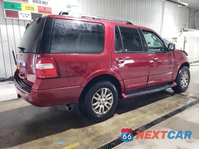 Trzecie zdjęcie samochodu z tyłu: 2013 FORD EXPEDITION LIMITED VIN:1FMJU2A57DEF69379 - miniatura