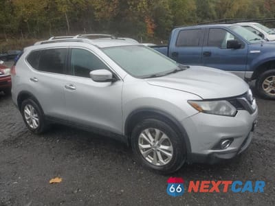 Czwarte zdjęcie samochodu z boku: 2014 NISS ROGUE VIN:5N1AT2MV8EC770929 - miniatura