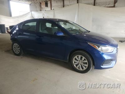 Czwarte zdjęcie samochodu z boku: 2022 HYUNDAI ACCENT SE VIN:3KPC24A69NE153878 - miniatura