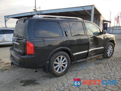 Trzecie zdjęcie samochodu z tyłu: 2010 INFINITY QX56 VIN:5N3ZA0NE1AN904732 - miniatura