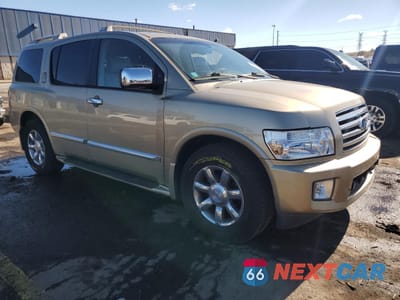 Czwarte zdjęcie samochodu z boku: 2005 INFINITI QX56 VIN:5N3AA08C35N802717 - miniatura