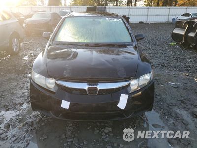 Piąte zdjęcie samochodu w środku: 2009 HONDA CIVIC LX VIN:2HGFA165X9H342839 - miniatura
