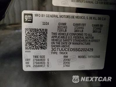 Zdjęcie 13 z 16 samochodu: 2025 GMC SIERRA K1500 ELEVATION VIN:3GTUUCED5SG202429 - miniatura