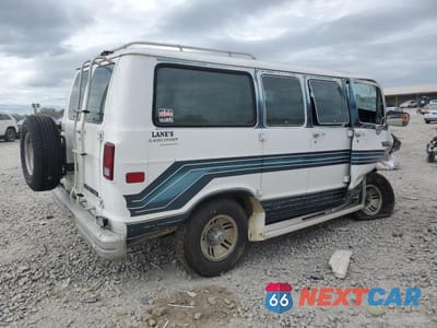 Trzecie zdjęcie samochodu z tyłu: 1990 DODGE RAM VAN B150 VIN:2B6FB11X9LK735511 - miniatura