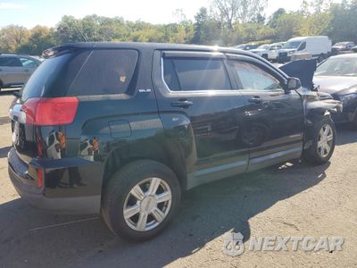 Trzecie zdjęcie samochodu z tyłu: 2016 GMC TERRAIN SLE VIN:2GKFLSEKXG6271161 - miniatura