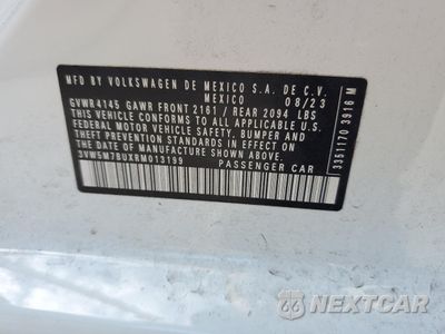 Zdjęcie 13 z 14 samochodu: 2024 VOLKSWAGEN JETTA S VIN:3VW5M7BUXRM013199 - miniatura
