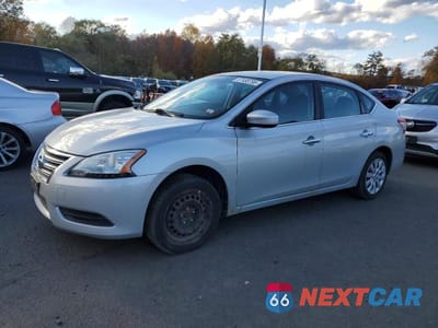 2014 NISSAN SENTRA S 1N4AB7AP1EN850187 - główne zdjęcie licytacji z USA - miniatura