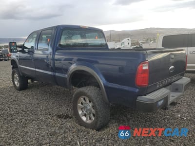 Drugie zdjęcie samochodu z przodu: 2008 FORD F350 SRW SUPER DUTY VIN:1FTWW31R38EB96117 - miniatura