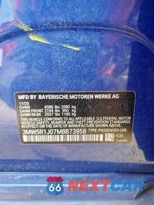 Zdjęcie 12 z 12 samochodu: 2021 BMW 330I VIN:3MW5R1J07M8B73958 - miniatura
