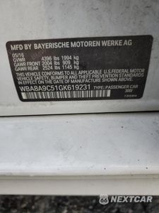 Zdjęcie 12 z 14 samochodu: 2016 BMW 320 I VIN:WBA8A9C51GK619231 - miniatura