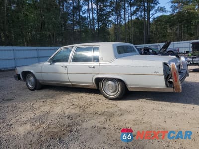 Drugie zdjęcie samochodu z przodu: 1989 CADILLAC BROUGHAM VIN:1G6DW51Y4KR733171 - miniatura