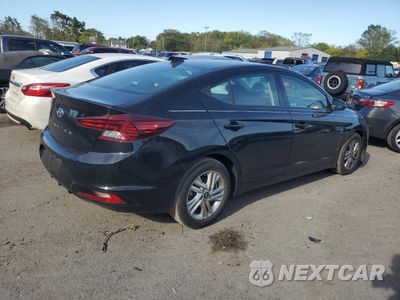 Trzecie zdjęcie samochodu z tyłu: 2020 HYUNDAI ELANTRA SEL VIN:5NPD84LF8LH508225 - miniatura