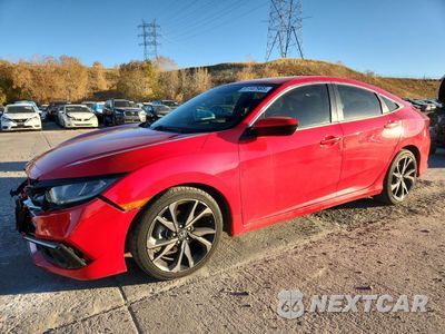 2019 HONDA CIVIC SPORT 2HGFC2F89KH592119 - główne zdjęcie licytacji z USA - miniatura