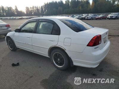 Drugie zdjęcie samochodu z przodu: 2004 HONDA CIVIC LX VIN:2HGES16584H523682 - miniatura