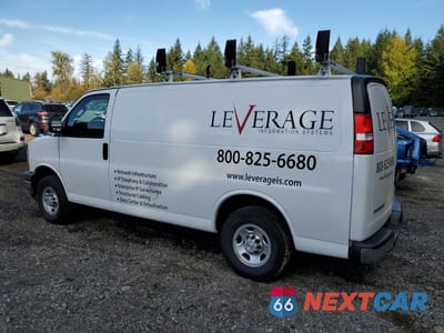 Drugie zdjęcie samochodu z przodu: 2022 CHEVROLET EXPRESS G2500 VIN:1GCWGAF74N1187521 - miniatura