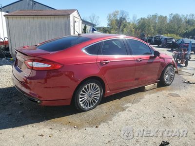 Trzecie zdjęcie samochodu z tyłu: 2013 FORD FUSION TITANIUM VIN:3FA6P0K92DR124607 - miniatura