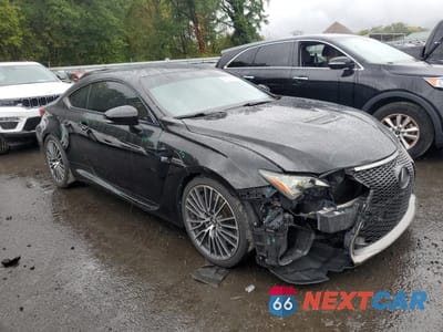 Czwarte zdjęcie samochodu z boku: 2015 LEXUS RC-F VIN:JTHHP5BC6F5001666 - miniatura