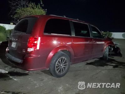 Trzecie zdjęcie samochodu z tyłu: 2017 DODGE GRAND CARAVAN GT VIN:2C4RDGEG7HR672990 - miniatura