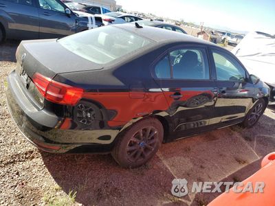 Trzecie zdjęcie samochodu z tyłu: 2015 VOLKSWAGEN JETTA SE VIN:3VWD07AJ9FM239471 - miniatura