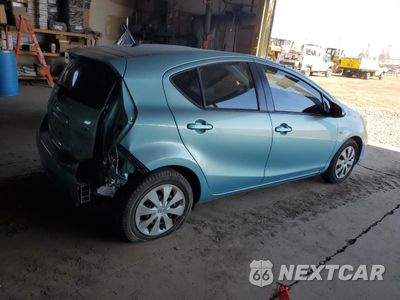 Trzecie zdjęcie samochodu z tyłu: 2013 TOYOTA PRIUS C VIN:JTDKDTB36D1039410 - miniatura