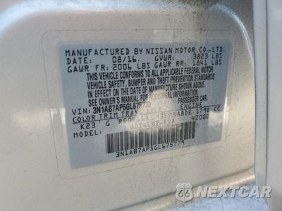 Zdjęcie 12 z 14 samochodu: 2016 NISSAN SENTRA S VIN:3N1AB7AP5GL675779 - miniatura