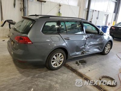 Trzecie zdjęcie samochodu z tyłu: 2017 VOLKSWAGEN GOLF SPORTWAGEN S VIN:3VWC17AU0HM507152 - miniatura