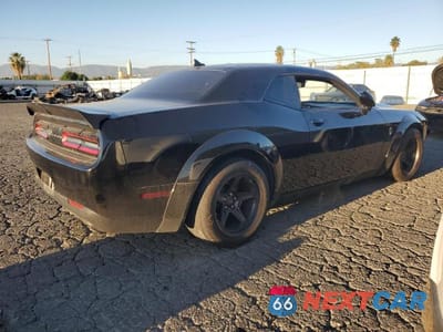 Trzecie zdjęcie samochodu z tyłu: 2021 DODGE CHALLENGER SRT HELLCAT REDEYE VIN:2C3CDZL93MH637356 - miniatura