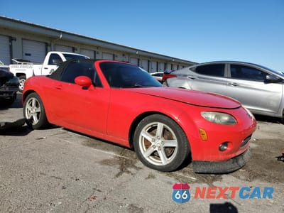 Czwarte zdjęcie samochodu z boku: 2006 MAZDA MX-5 MIATA VIN:JM1NC25F160111087 - miniatura