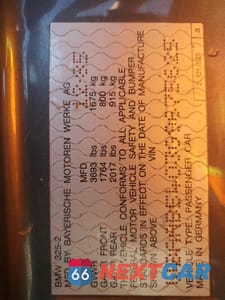 Zdjęcie 12 z 12 samochodu: 1986 BMW 325 E VIN:WBAAB5403G9675625 - miniatura