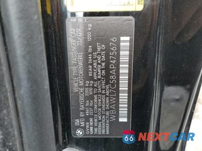 Zdjęcie 12 z 12 samochodu: 2010 BMW 335 I VIN:WBAWL7C58AP475676 - miniatura