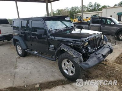 Czwarte zdjęcie samochodu z boku: 2014 JEEP WRANGLER UNLIMITED SPORT VIN:1C4BJWDG1EL268822 - miniatura