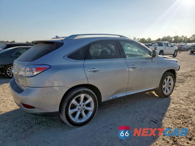 Trzecie zdjęcie samochodu z tyłu: 2010 LEXUS RX 450H VIN:JTJZB1BA6A2001511 - miniatura