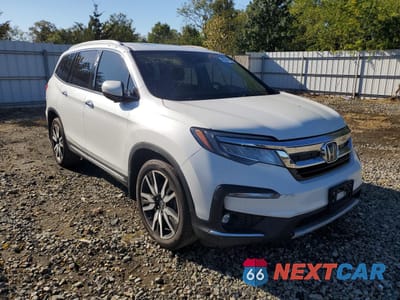 Czwarte zdjęcie samochodu z boku: 2022 HONDA PILOT TOURING AWD 7-PASSENGER VIN:5FNYF6H60NB060737 - miniatura