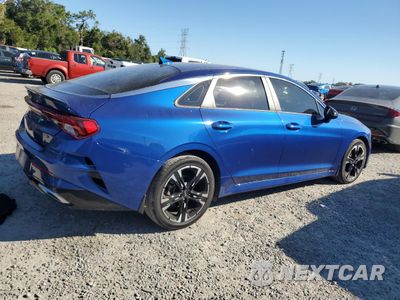 Trzecie zdjęcie samochodu z tyłu: 2021 KIA K5 GT LINE VIN:5XXG64J22MG032487 - miniatura