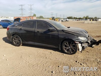 Czwarte zdjęcie samochodu z boku: 2018 HONDA CIVIC LX VIN:19XFC2F59JE039629 - miniatura
