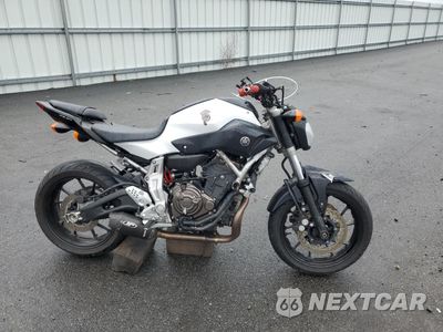 2015 YAMAHA FZ07 JYARM06E6FA004471 - główne zdjęcie licytacji z USA - miniatura