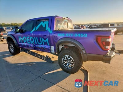 Drugie zdjęcie samochodu z przodu: 2022 FORD F150 RAPTOR VIN:1FTFW1RG8NFC00689 - miniatura