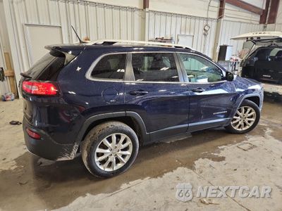 Trzecie zdjęcie samochodu z tyłu: 2014 JEEP CHEROKEE LIMITED VIN:1C4PJLDS1EW157954 - miniatura