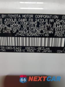 Zdjęcie 12 z 12 samochodu: 2024 LEXUS IS 350 F SPORT DESIGN VIN:JTHGZ1B25R5077146 - miniatura