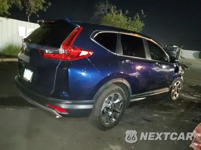 Trzecie zdjęcie samochodu z tyłu: 2019 HONDA CR-V EXL VIN:5J6RW1H89KA028652 - miniatura