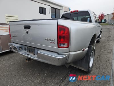 Trzecie zdjęcie samochodu z tyłu: 2006 DODGE RAM 3500 ST VIN:3D7MX48C66G262828 - miniatura