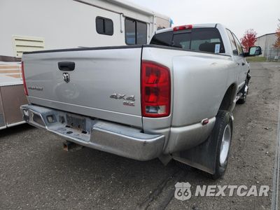 Trzecie zdjęcie samochodu z tyłu: 2006 DODGE RAM 3500 ST VIN:3D7MX48C66G262828 - miniatura