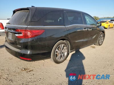 Trzecie zdjęcie samochodu z tyłu: 2023 HONDA ODYSSEY TOURING VIN:5FNRL6H83PB000016 - miniatura